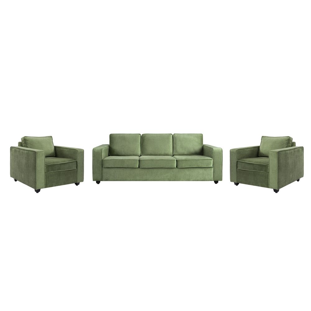 Napper Plus Sofa Set - (3+1+1) Reflection Green